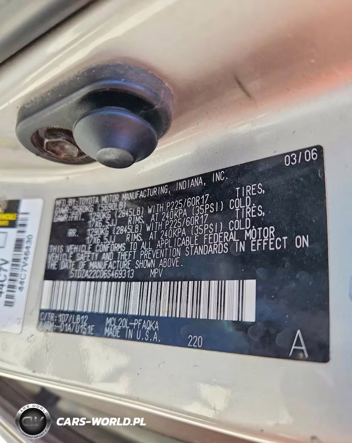 2006 Toyota Sienna Xle 7 Passenger VIN:5TDZA22C06S469313 - 13