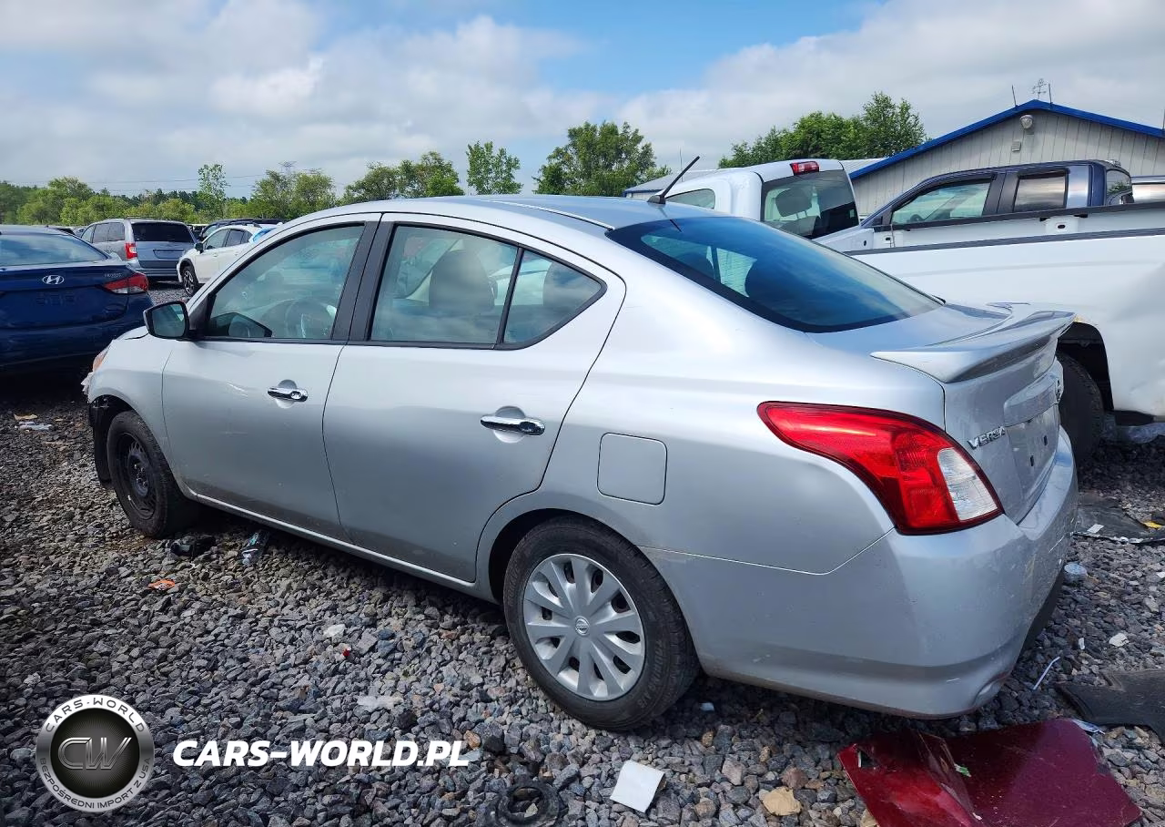 2019 Nissan Versa Sv VIN:3N1CN7AP7KL814450 - 2