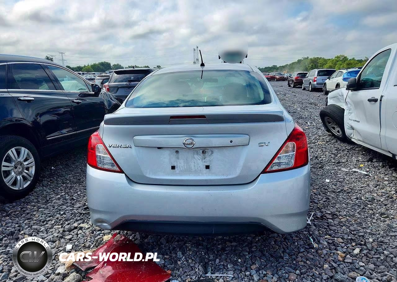 2019 Nissan Versa Sv VIN:3N1CN7AP7KL814450 - 6
