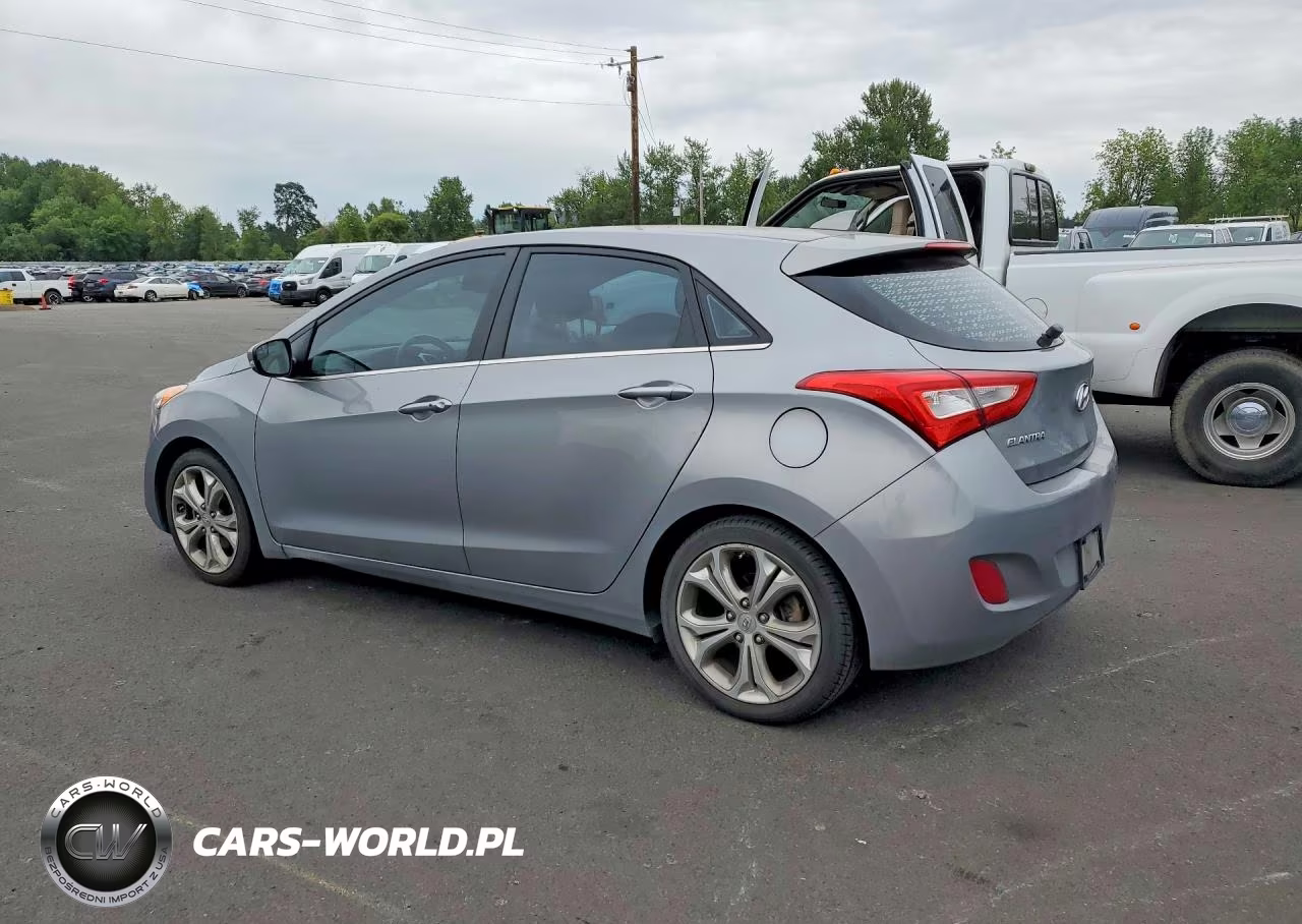 2014 Hyundai Elantra Gt Base VIN:KMHD35LHXEU165542 - 2