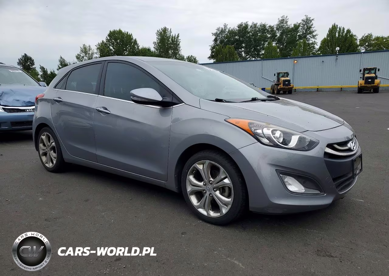 2014 Hyundai Elantra Gt Base VIN:KMHD35LHXEU165542 - 4