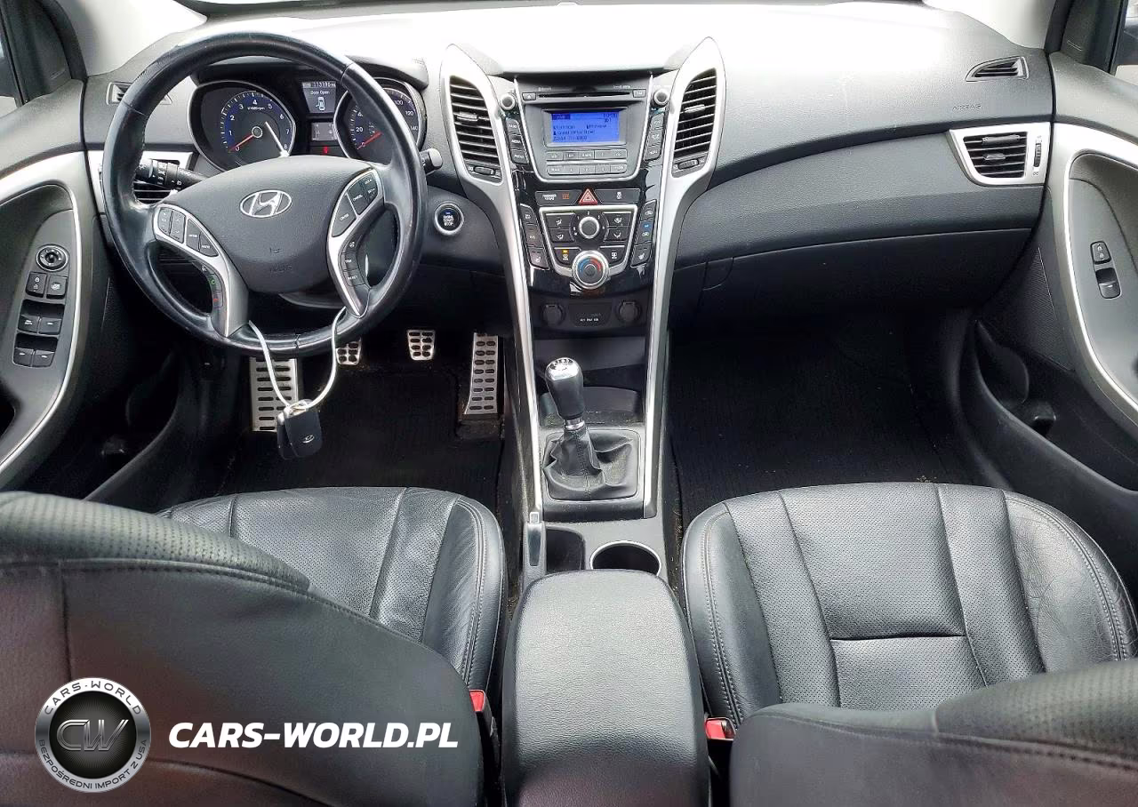 2014 Hyundai Elantra Gt Base VIN:KMHD35LHXEU165542 - 8