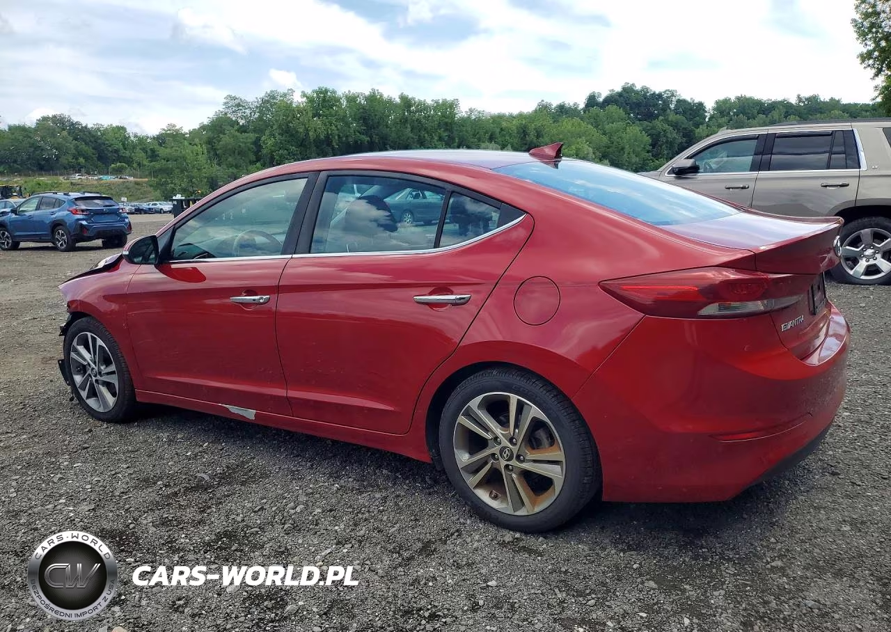 2017 Hyundai Elantra Limited VIN:KMHD84LF9HU283970 - 2