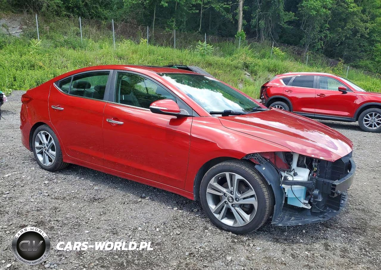 2017 Hyundai Elantra Limited VIN:KMHD84LF9HU283970 - 4