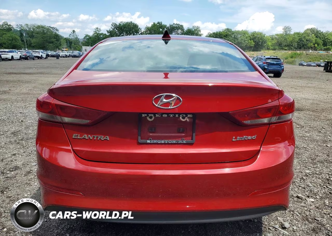 2017 Hyundai Elantra Limited VIN:KMHD84LF9HU283970 - 6