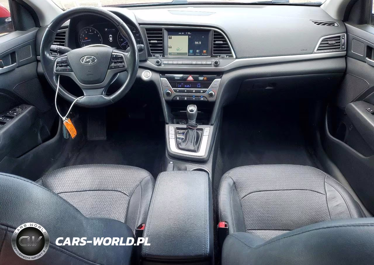 2017 Hyundai Elantra Limited VIN:KMHD84LF9HU283970 - 8