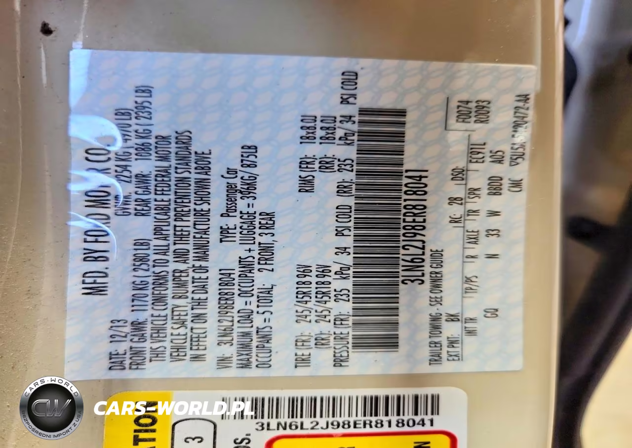 2014 Lincoln Mkz VIN:3LN6L2J98ER818041 - 12