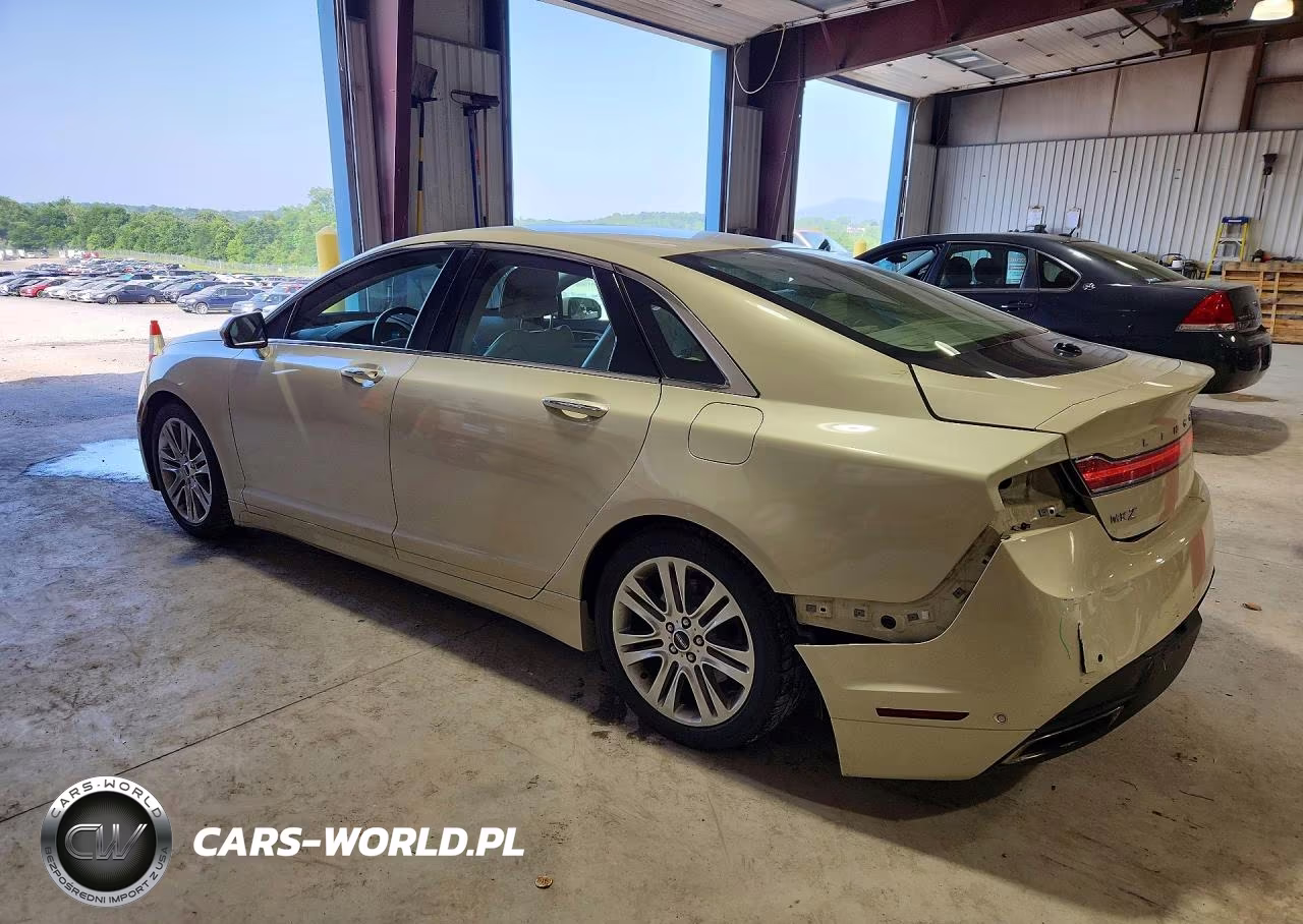 2014 Lincoln Mkz VIN:3LN6L2J98ER818041 - 2