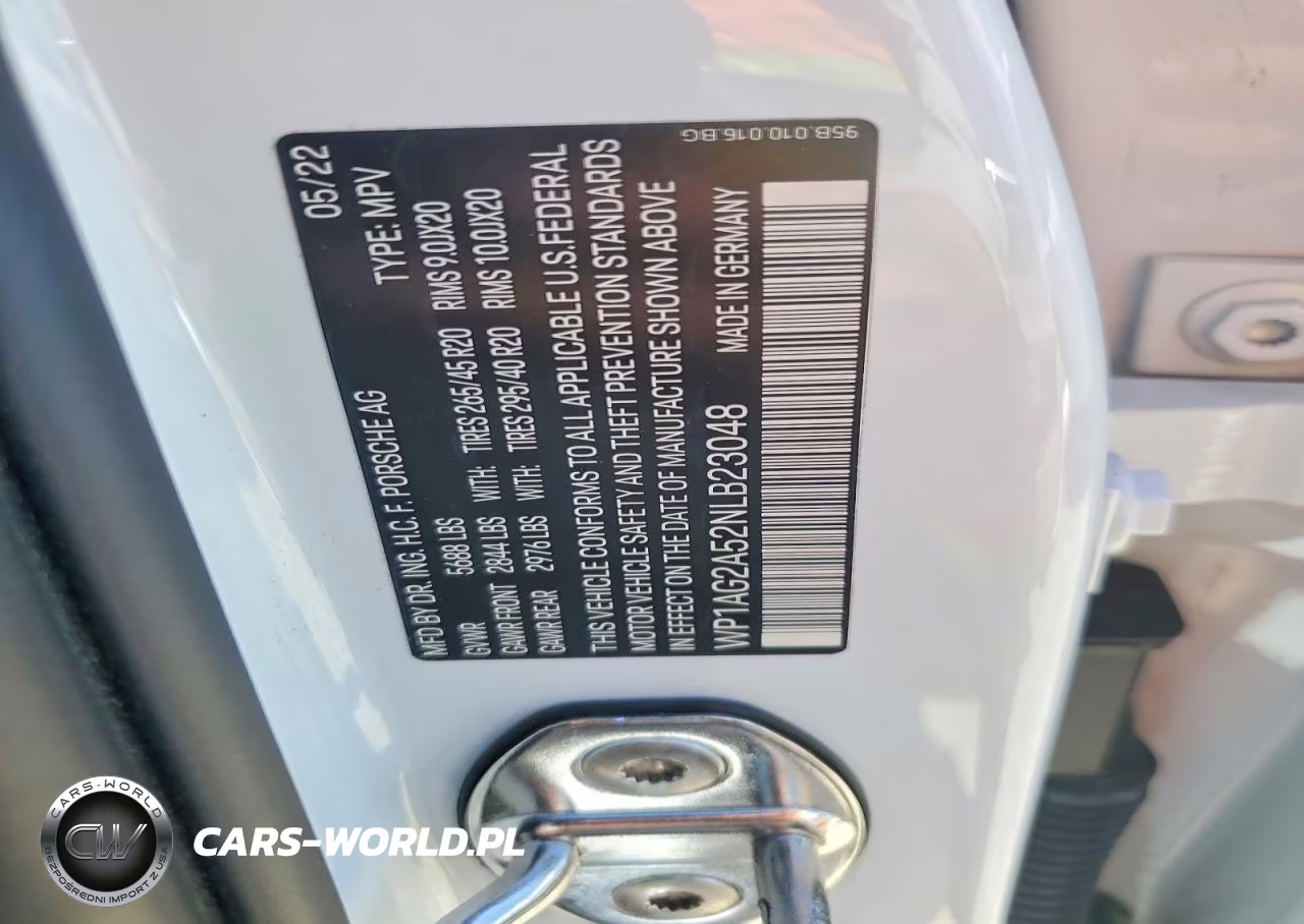 2022 Porsche Macan S VIN:WP1AG2A52NLB23048 - 14