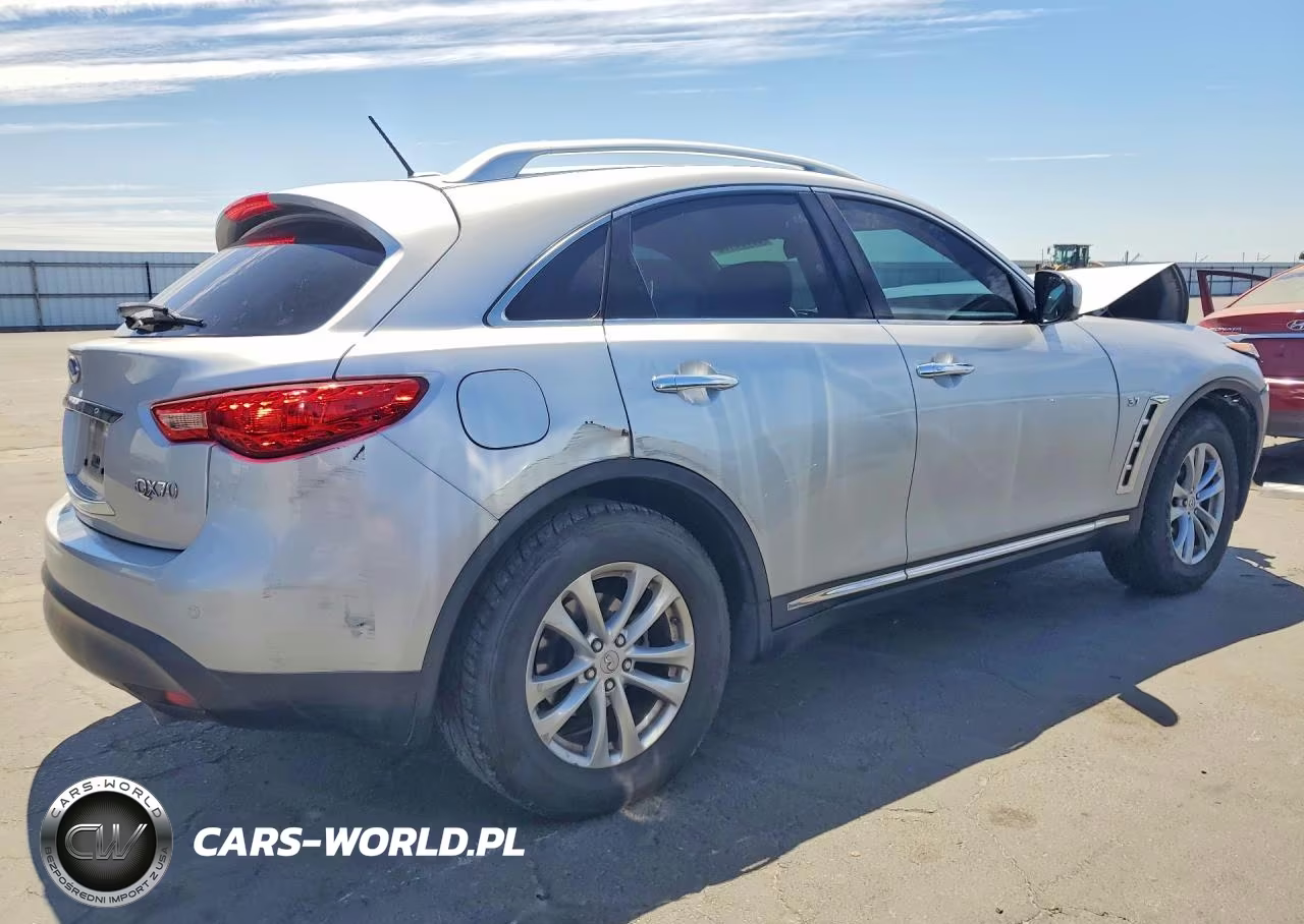 2017 Infiniti Qx70 Base VIN:JN8CS1MW8HM414177 - 3