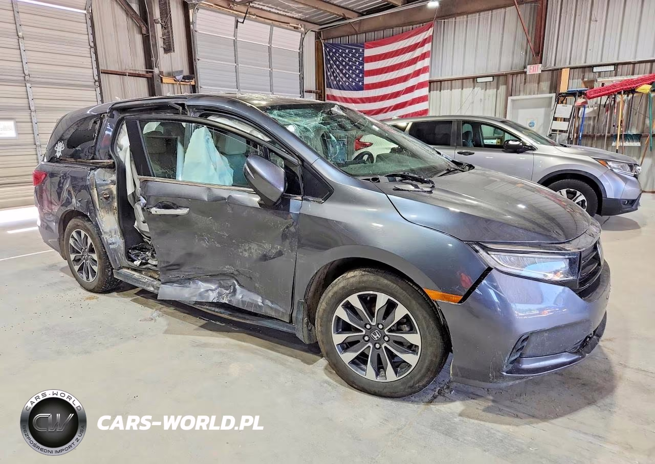 2023 Honda Odyssey Exl VIN:5FNRL6H68PB037545 - 4