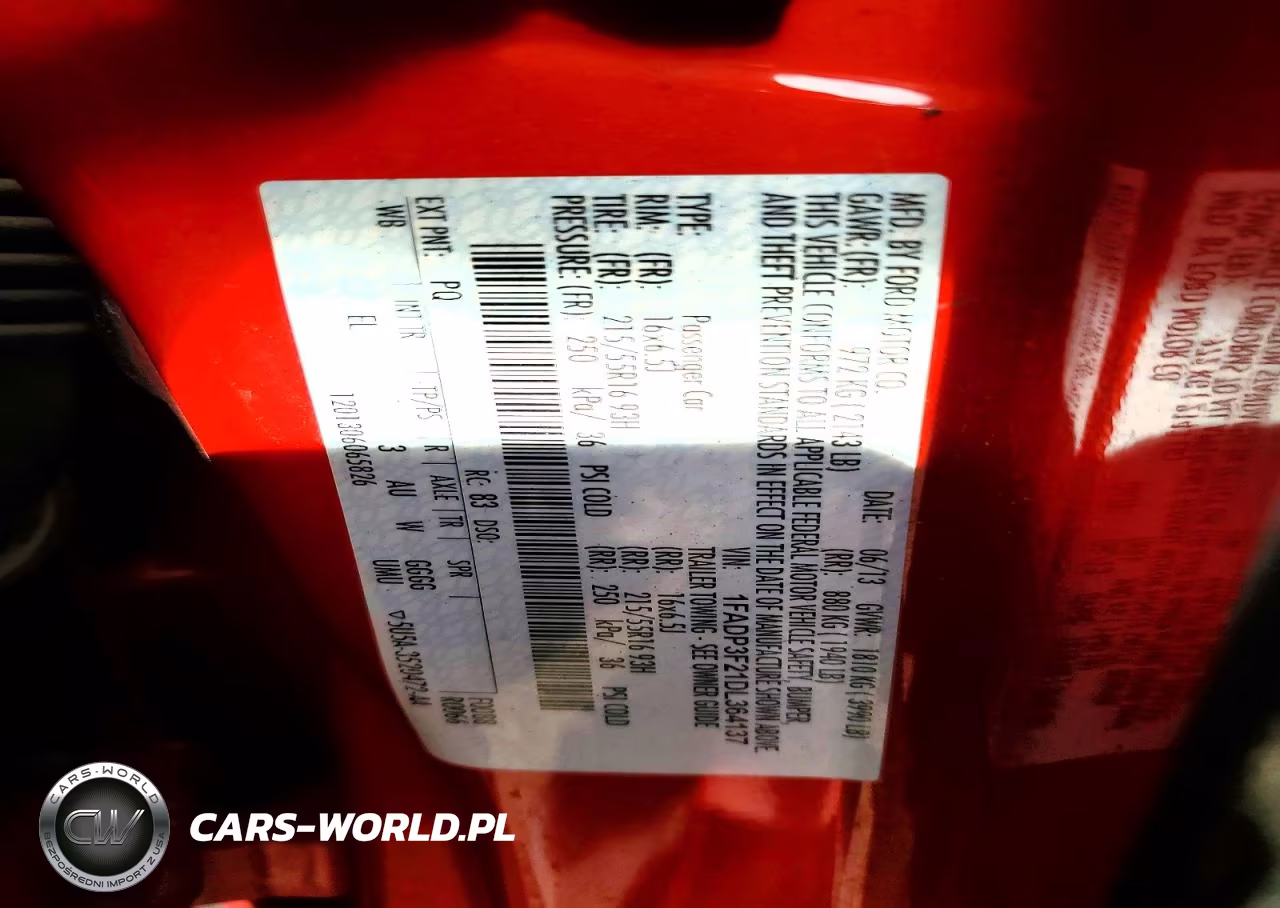 2013 Ford Focus Se VIN:1FADP3F21DL364137 - 12