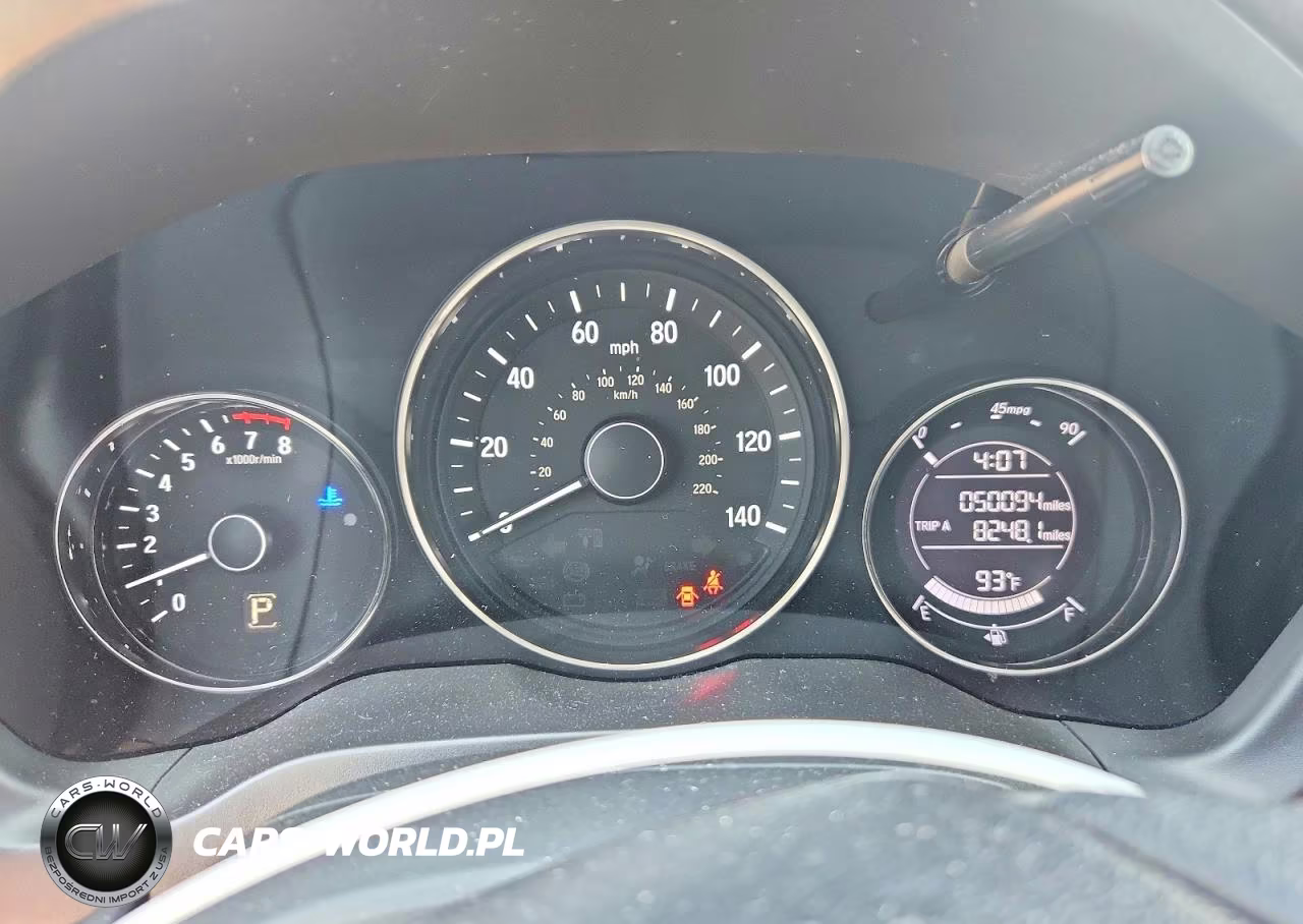 2016 Honda Hr-V Lx VIN:3CZRU6H38GM770574 - 9