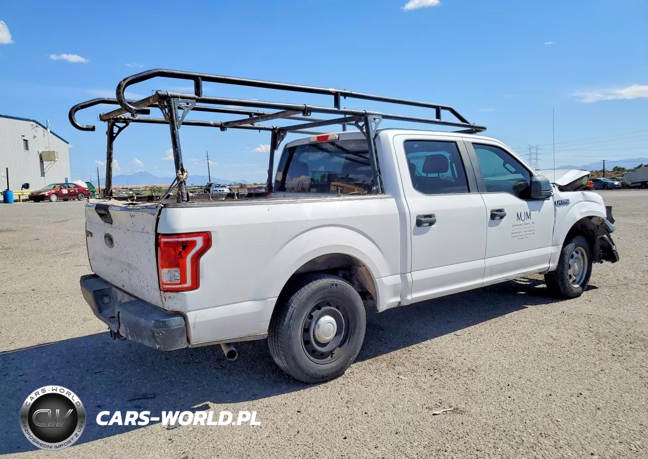 2017 Ford F150 Supercrew VIN:1FTEW1C89HKC83834 - 3