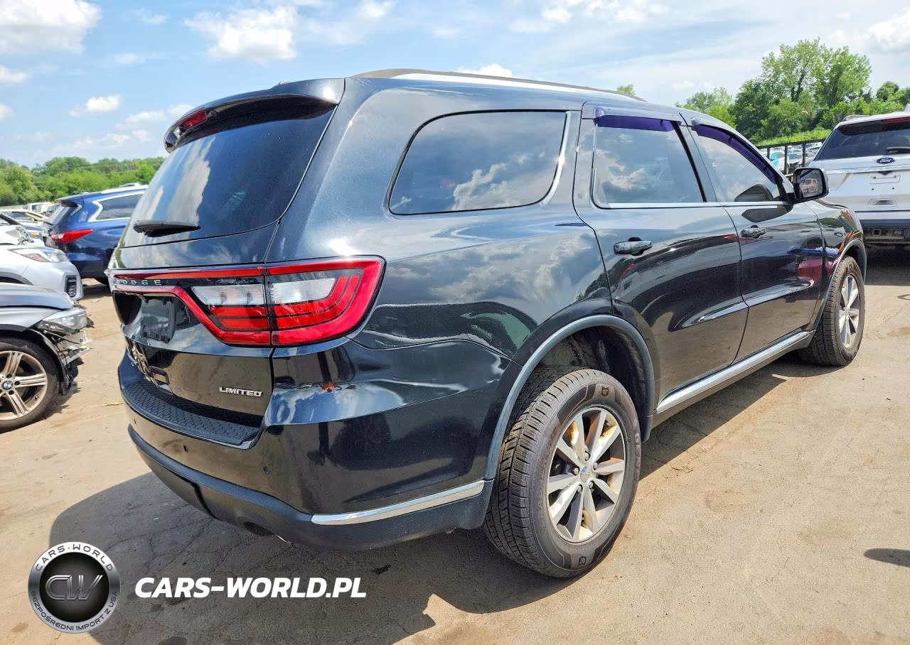2016 Dodge Durango Limited VIN:1C4RDJDG9GC375015 - 3