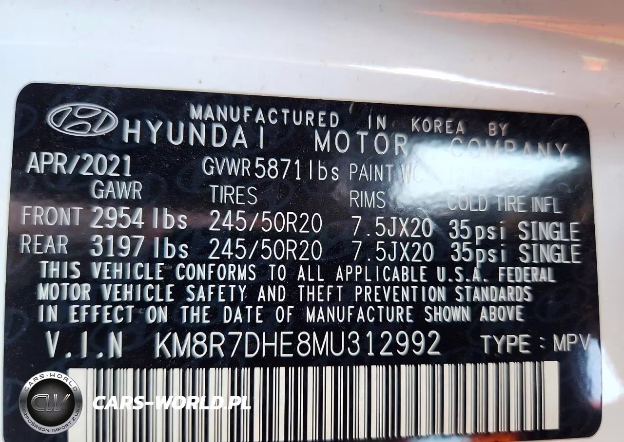 2021 Hyundai Palisade Calligraphy VIN:KM8R7DHE8MU312992 - 14