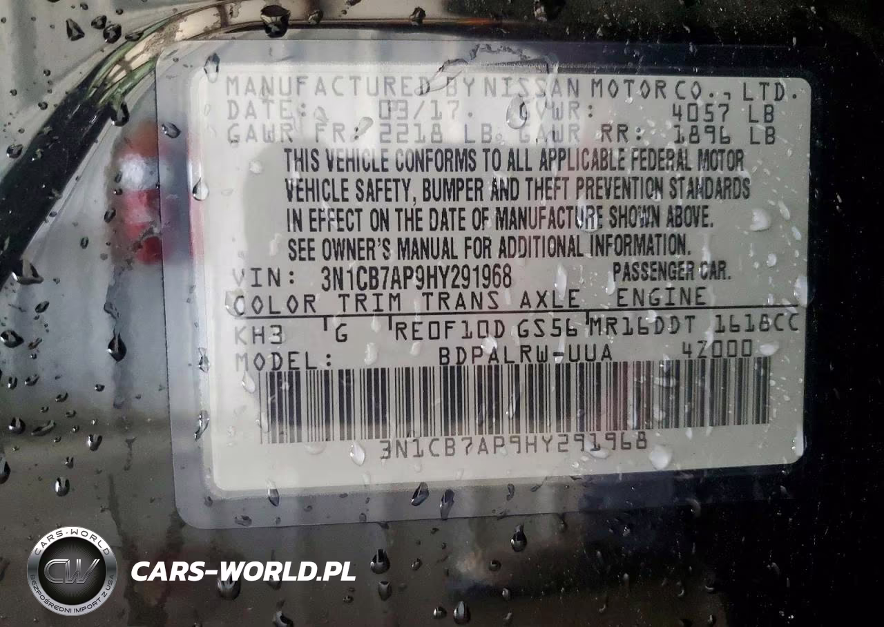 2017 Nissan Sentra Sr Turbo VIN:3N1CB7AP9HY291968 - 13