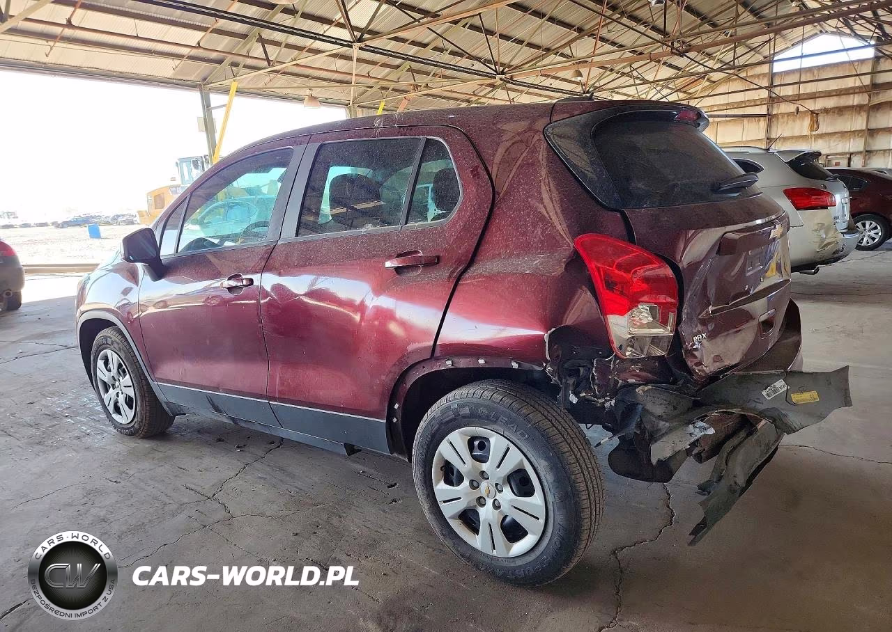 2017 Chevrolet Trax Ls VIN:3GNCJKSB6HL272868 - 2