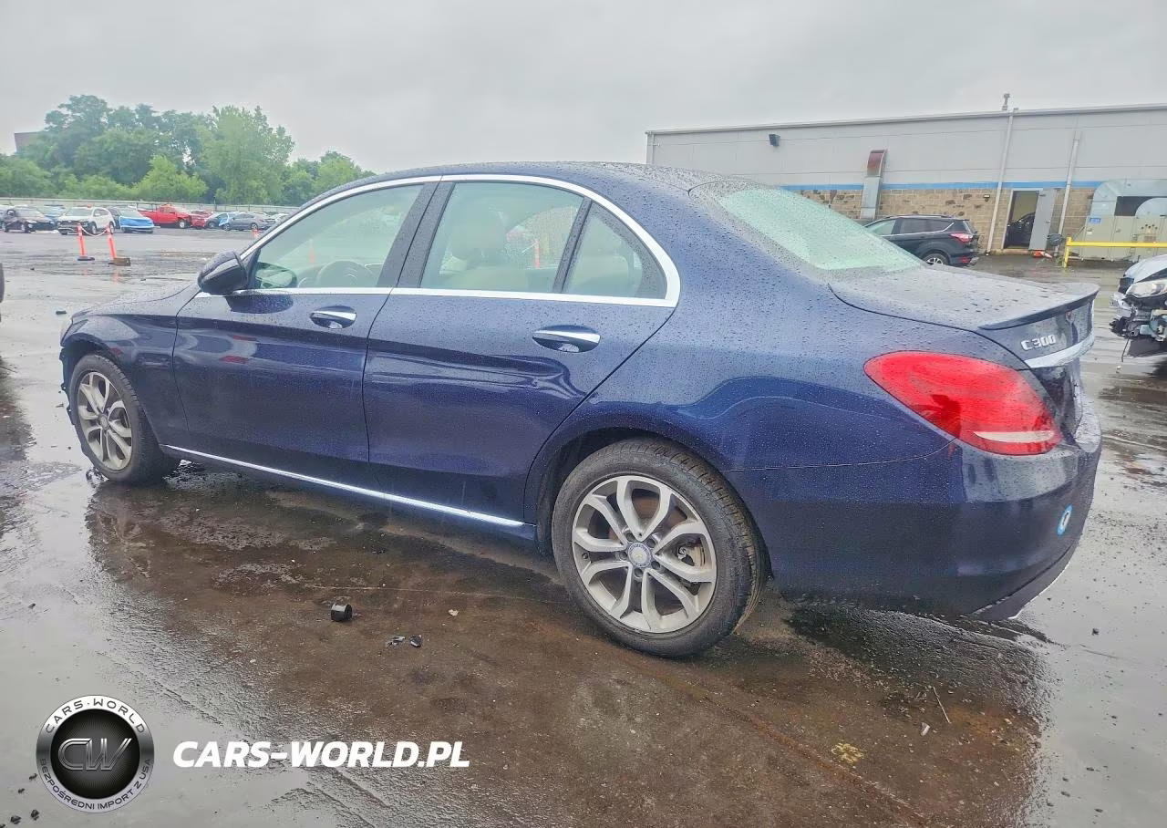 2016 Mercedes-Benz C 300 4Matic VIN:55SWF4KB9GU153873 - 2
