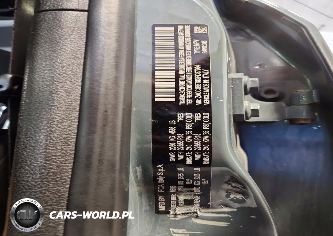 2016 Jeep Renegade Latitude VIN:ZACCJBBT8GPD87964 - 12