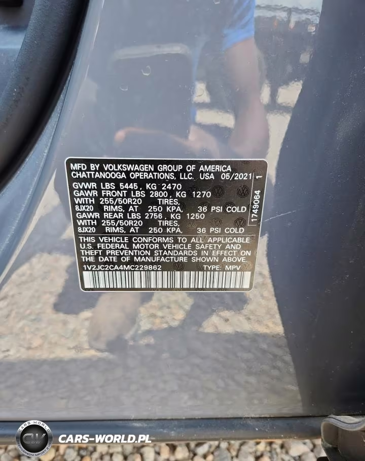 2021 Volkswagen Atlas Cross Sport Se VIN:1V2JC2CA4MC229862 - 14