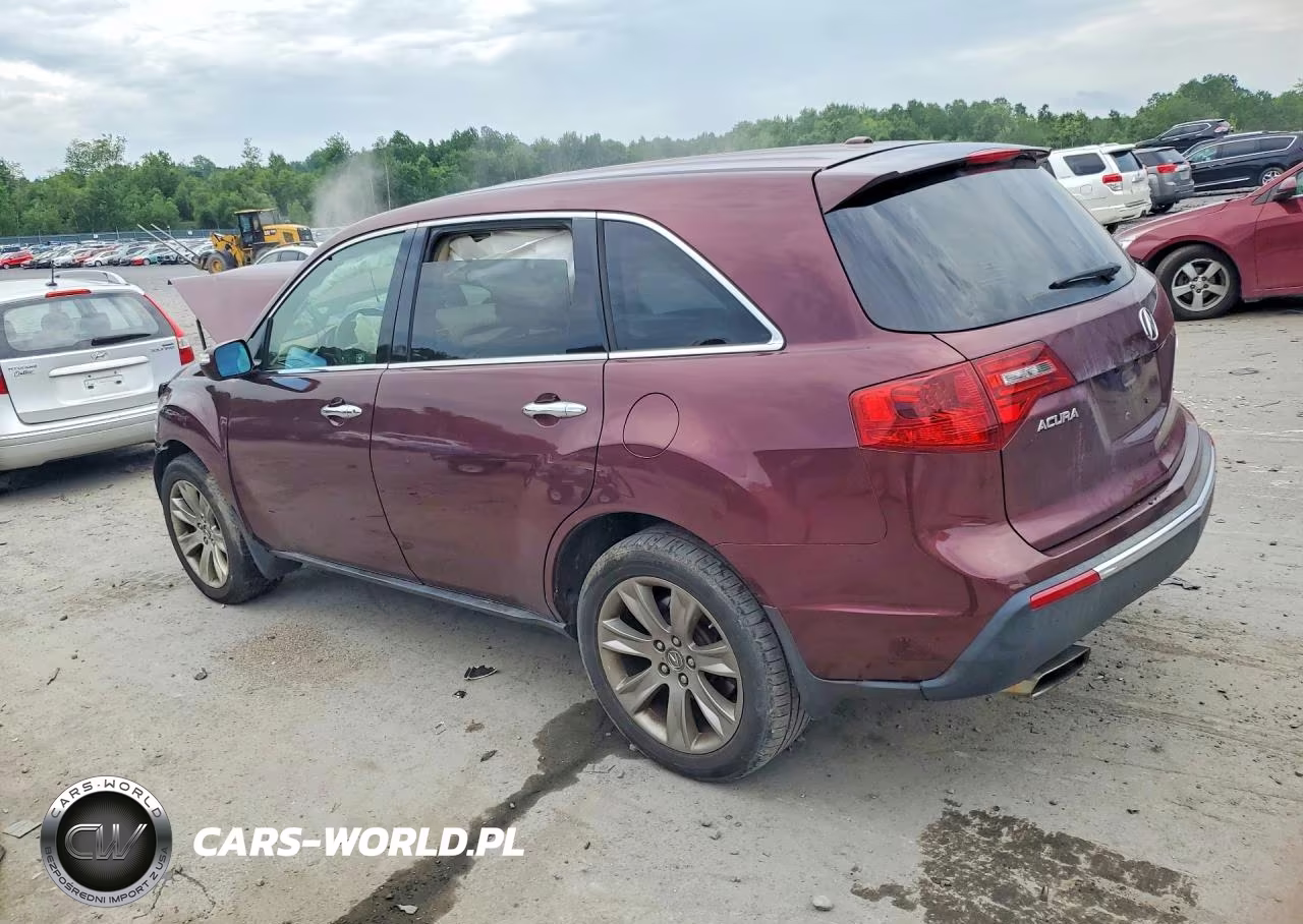 2012 Acura Mdx Advance VIN:2HNYD2H63CH539086 - 2