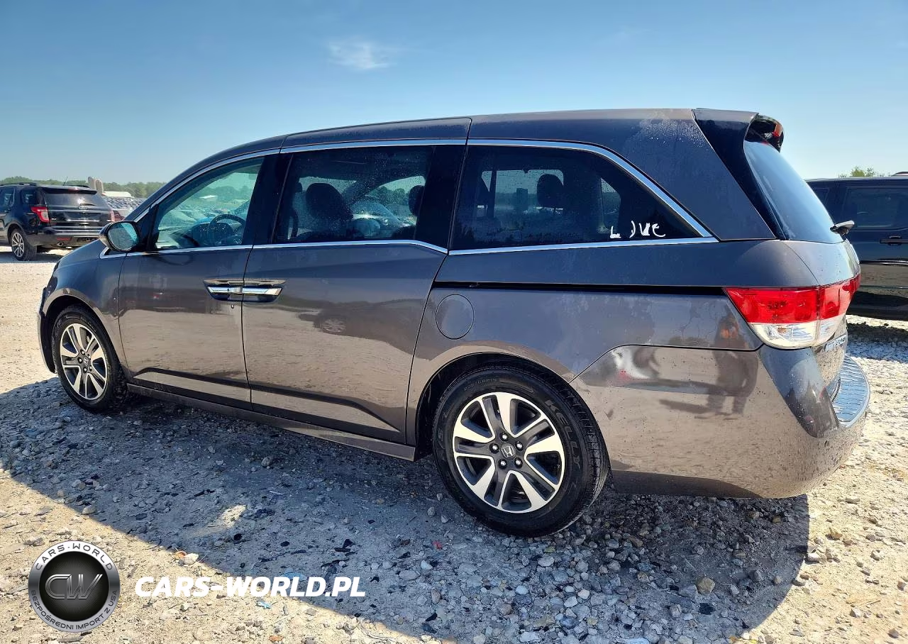 2017 Honda Odyssey Touring VIN:5FNRL5H98HB004115 - 2