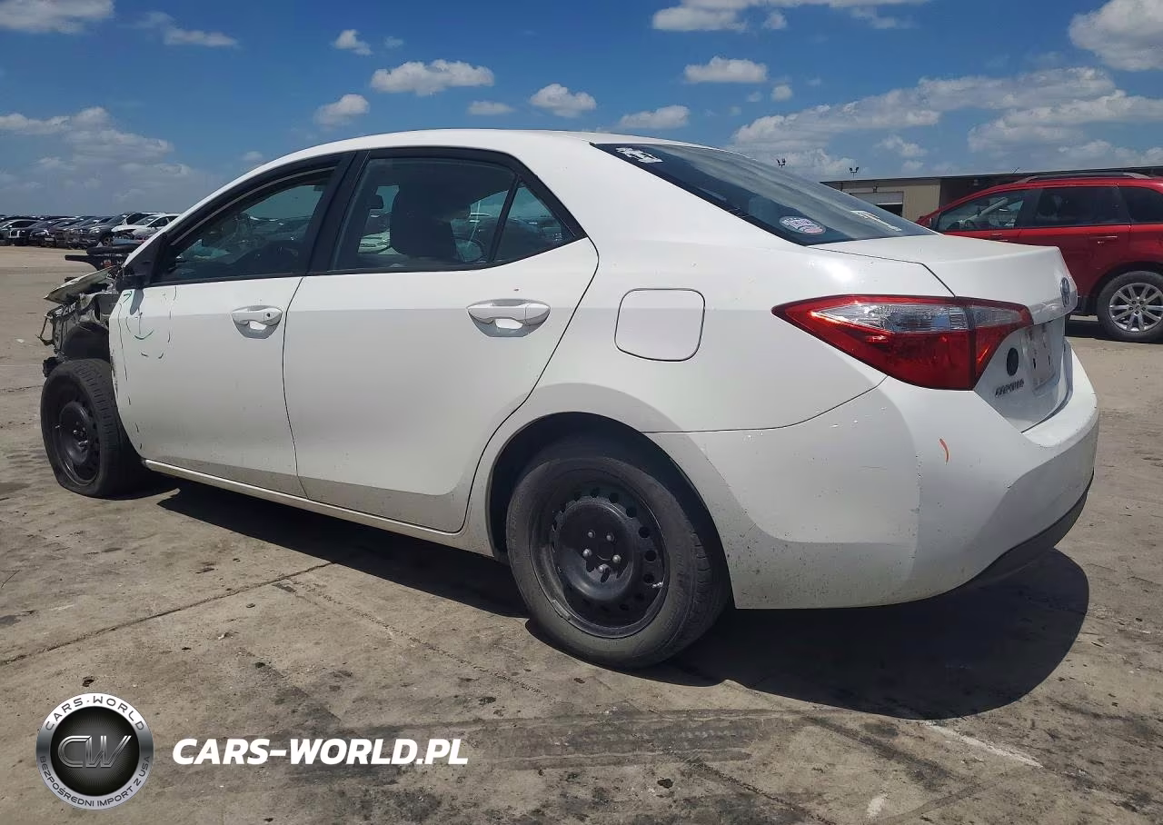 2016 Toyota Corolla Le VIN:5YFBURHE4GP528190 - 2