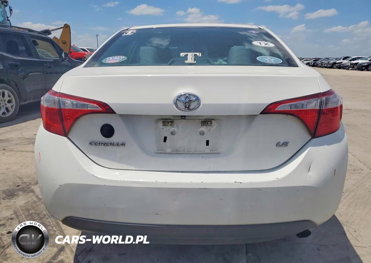 2016 Toyota Corolla Le VIN:5YFBURHE4GP528190 - 6