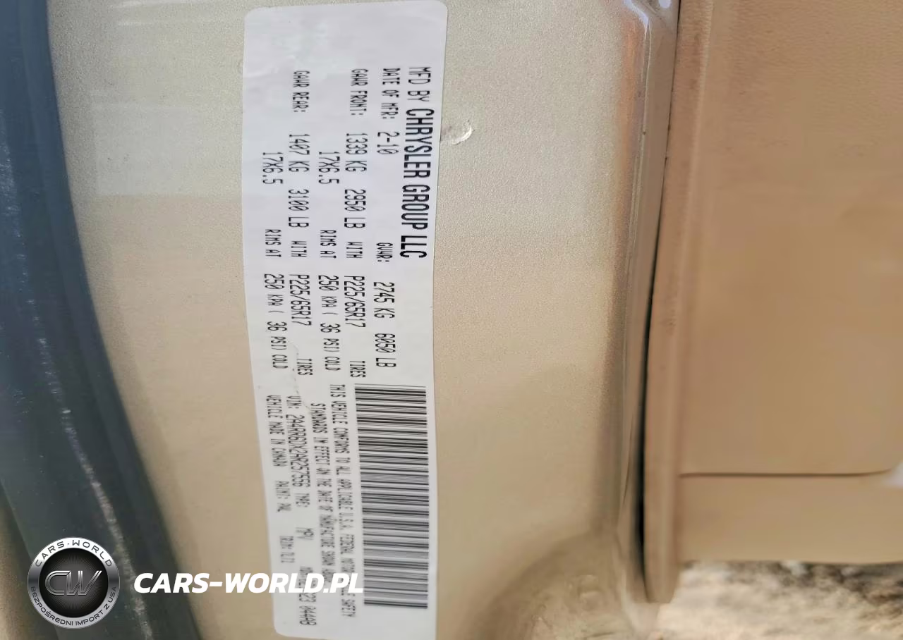 2010 Chrysler Town & Country Limited VIN:2A4RR6DX2AR257556 - 14