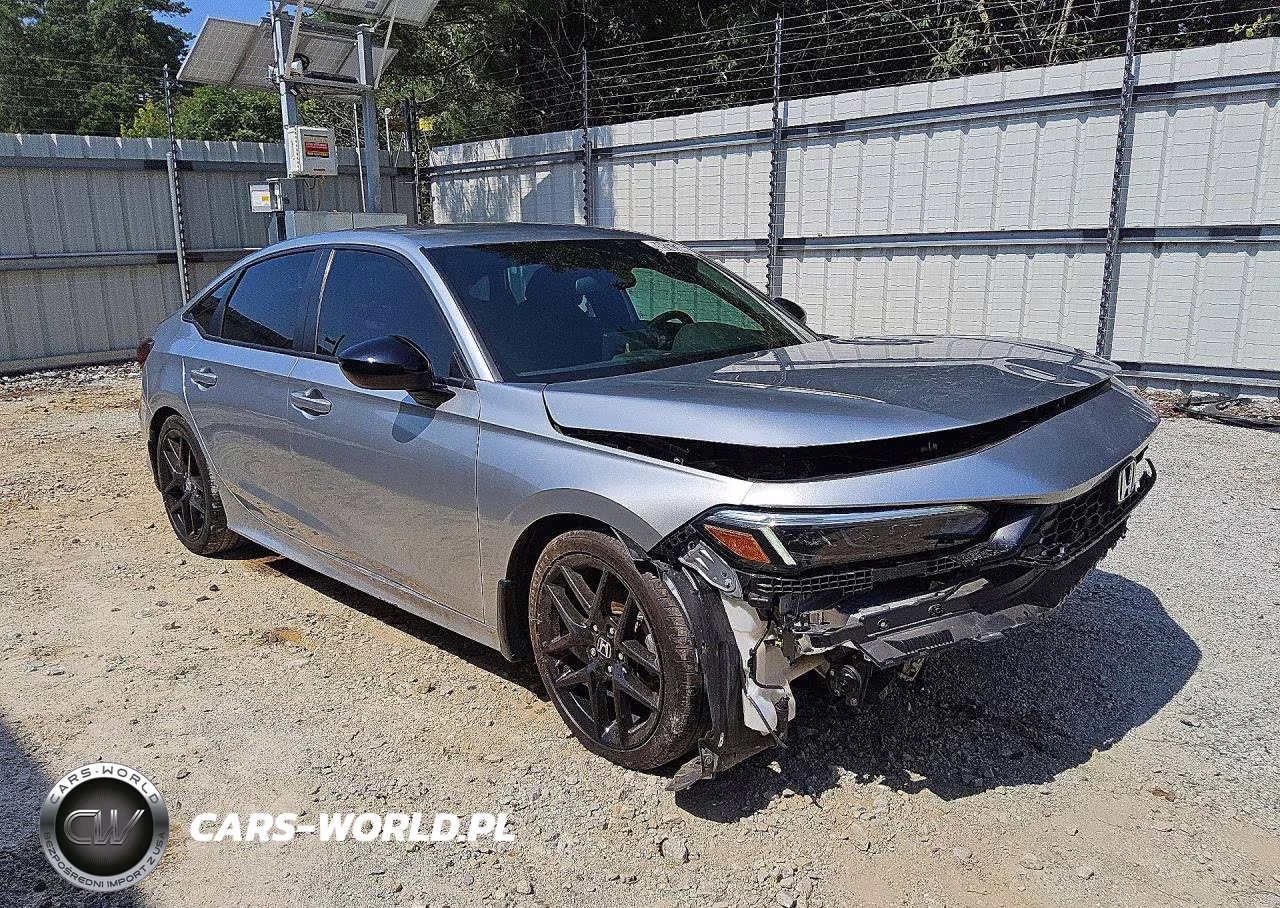 2025 Honda Civic Sport VIN:2HGFE2F58SH551481 - 4