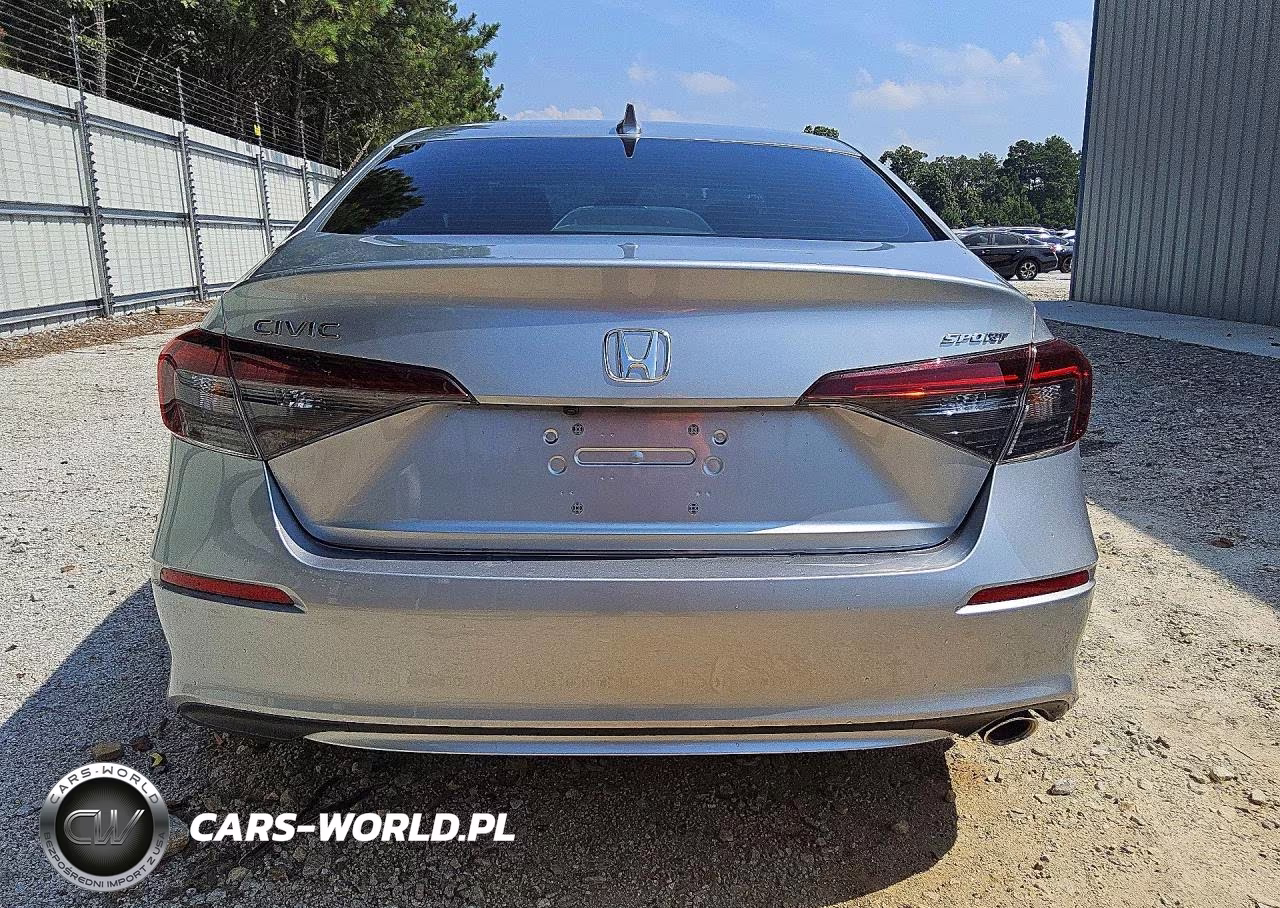 2025 Honda Civic Sport VIN:2HGFE2F58SH551481 - 6