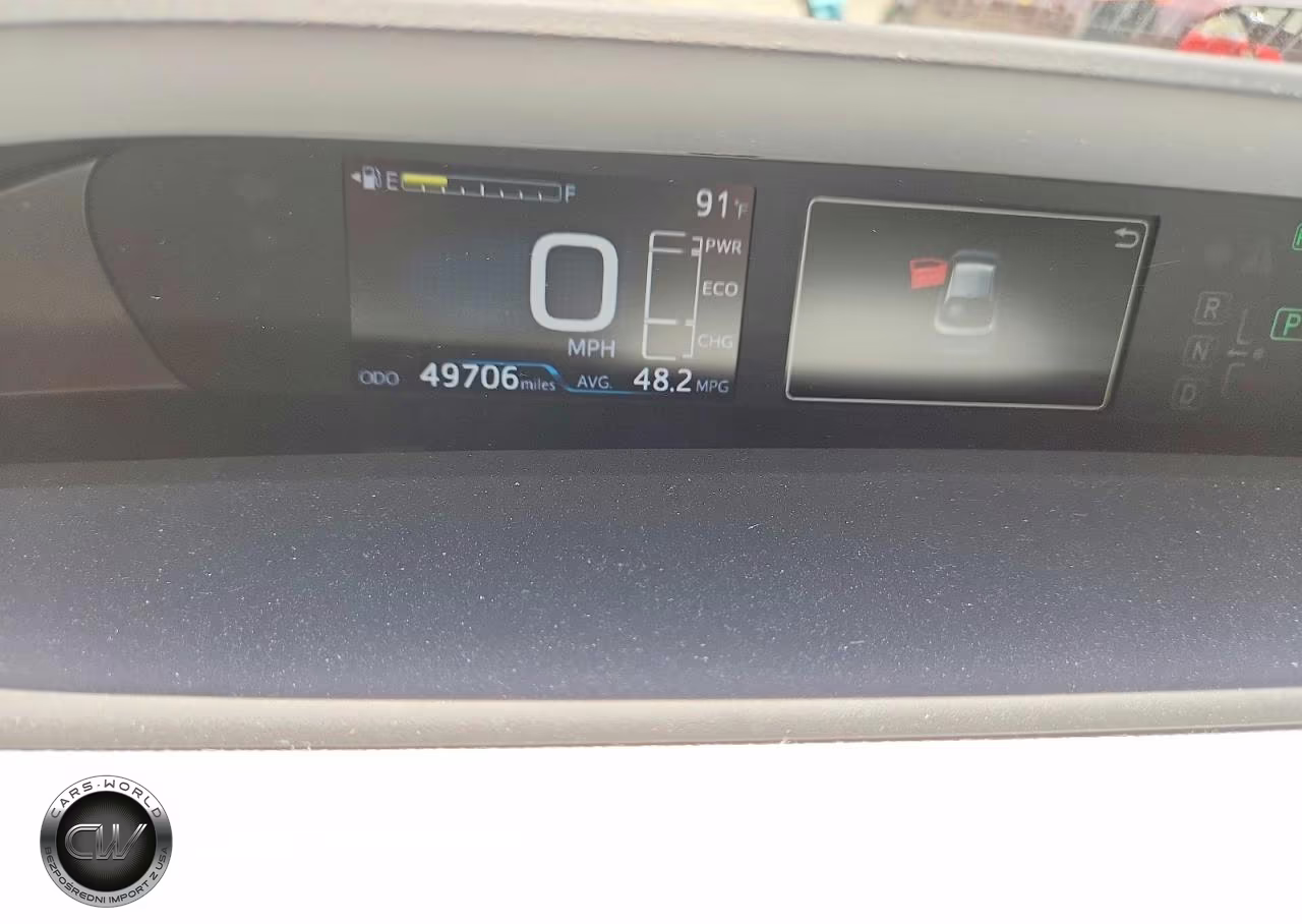 2019 Toyota Prius L Eco VIN:JTDKARFU9K3072904 - 9
