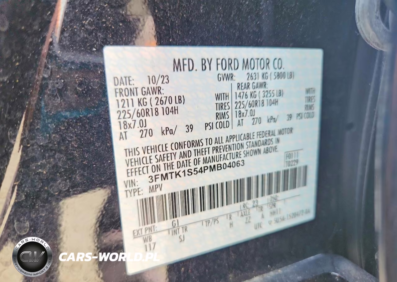 2023 Ford Mustang Mach-E Select VIN:3FMTK1S54PMB04063 - 13