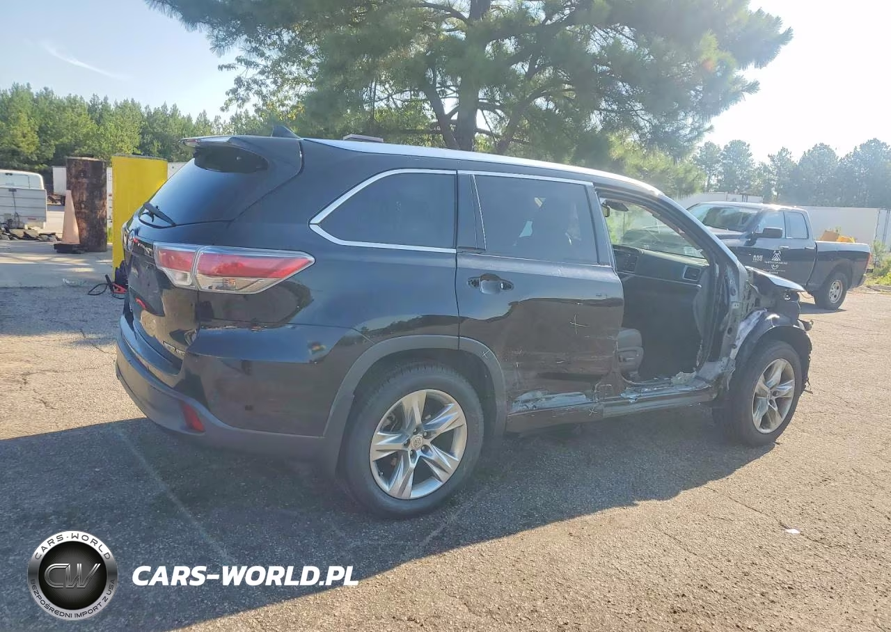2015 Toyota Highlander Limited Platinum VIN:5TDDKRFH1FS209203 - 3