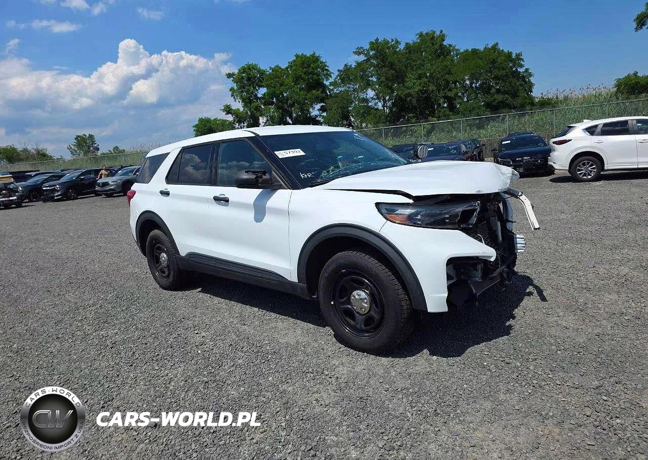 2022 Ford Explorer Police Interceptor VIN:1FM5K8AB9NGA27397 - 3