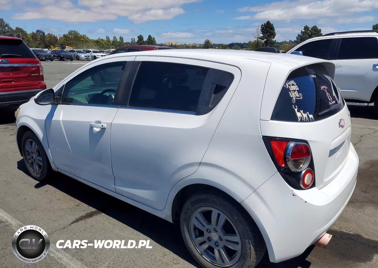 2016 Chevrolet Sonic Lt VIN:1G1JC6SH9G4155658 - 2