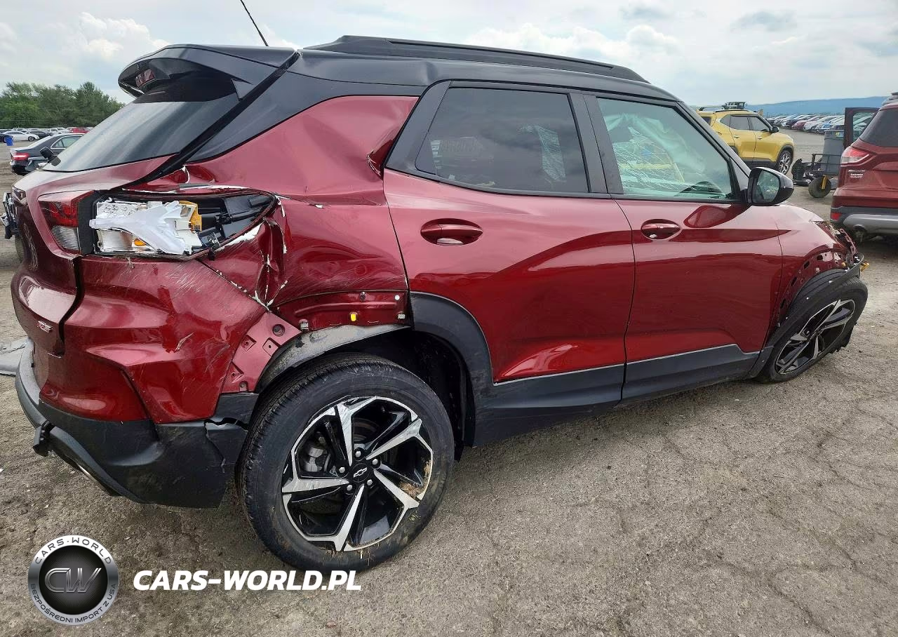 2022 Chevrolet Trailblazer Rs VIN:KL79MTSL1NB102890 - 3