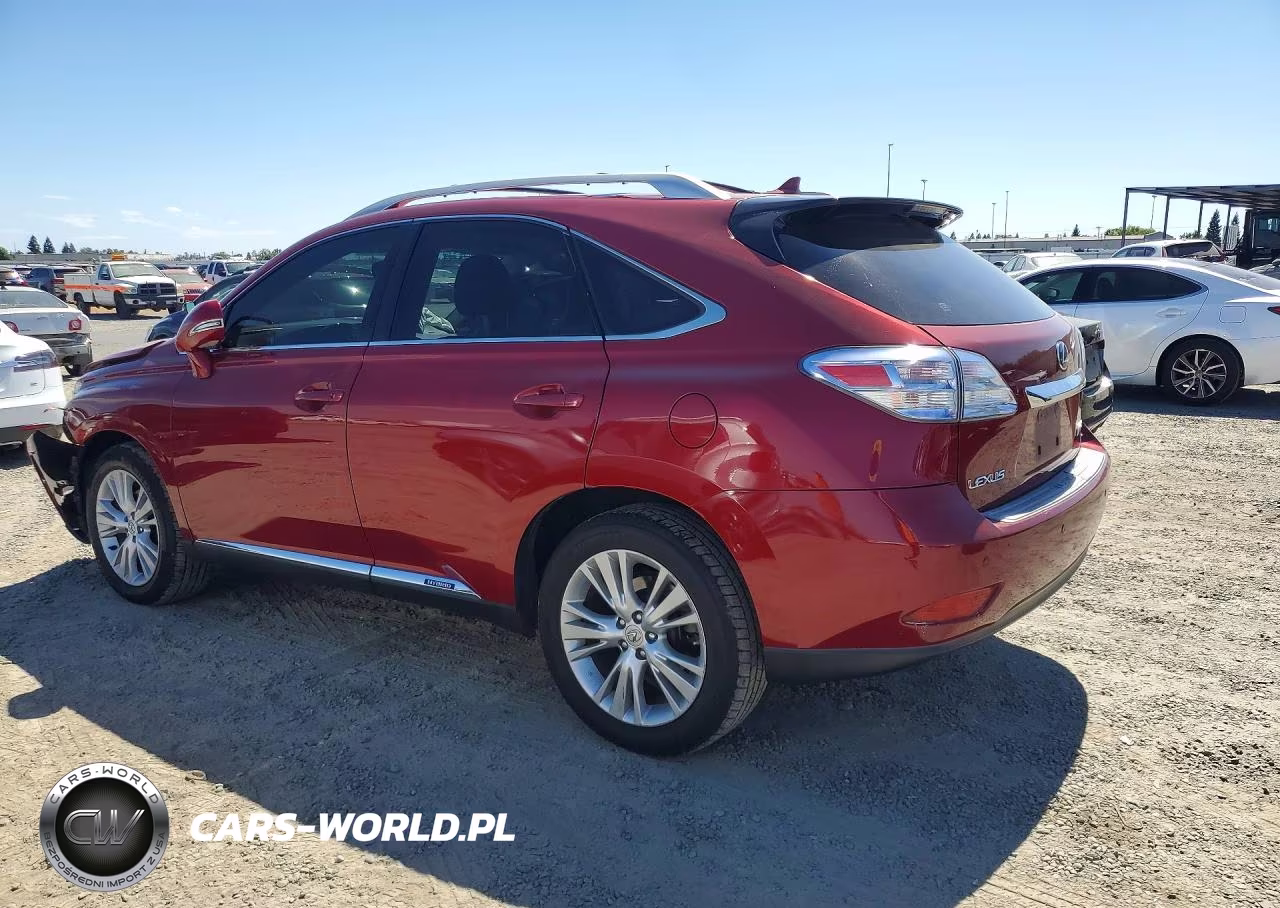 2010 Lexus Rx 450H VIN:JTJZB1BA0A2002170 - 2