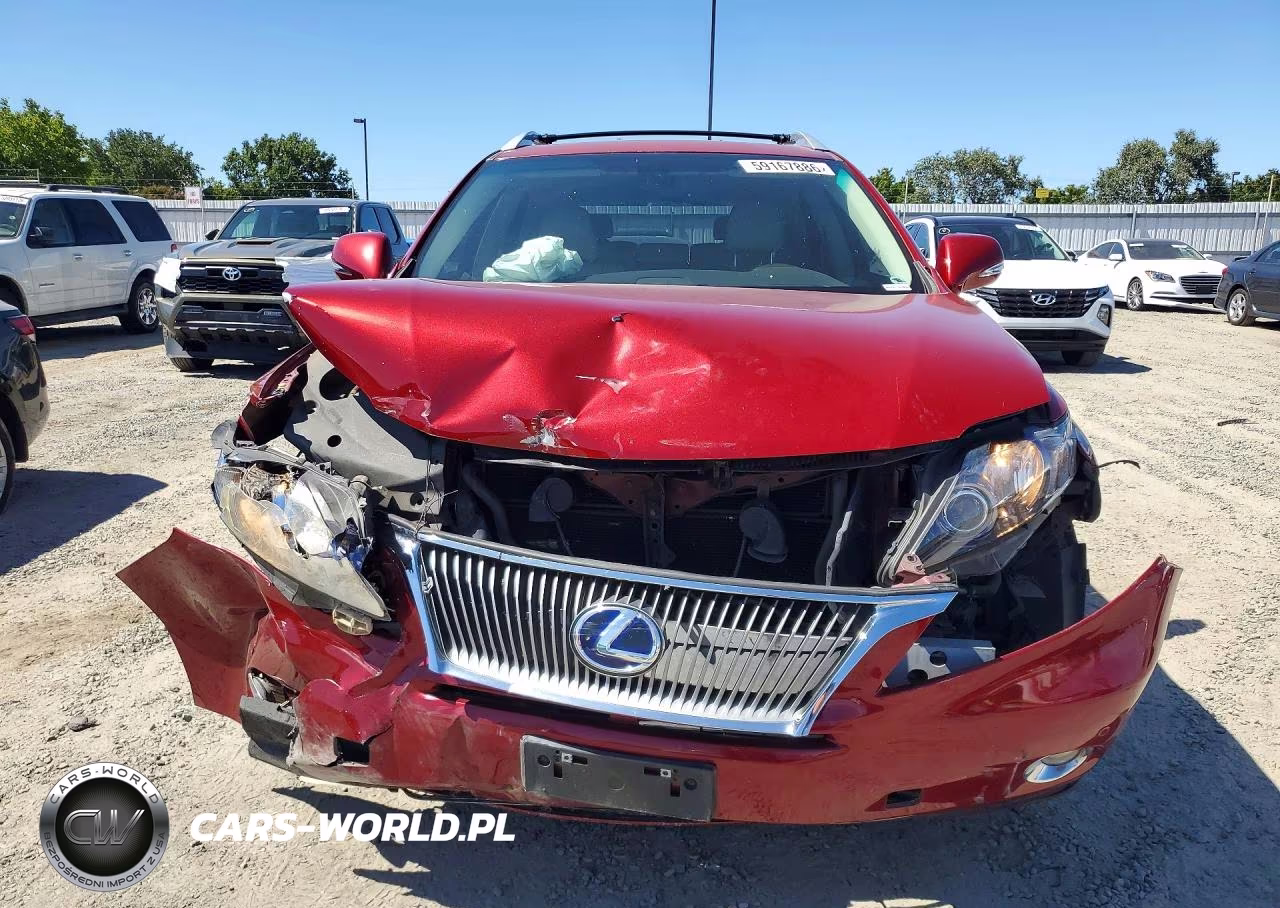 2010 Lexus Rx 450H VIN:JTJZB1BA0A2002170 - 5