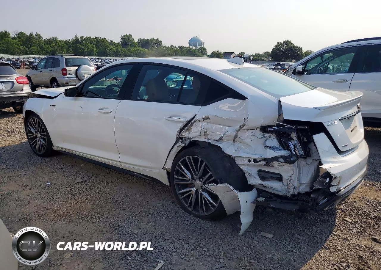 2020 Cadillac Ct5-V VIN:1G6DV5RW4L0154838 - 2