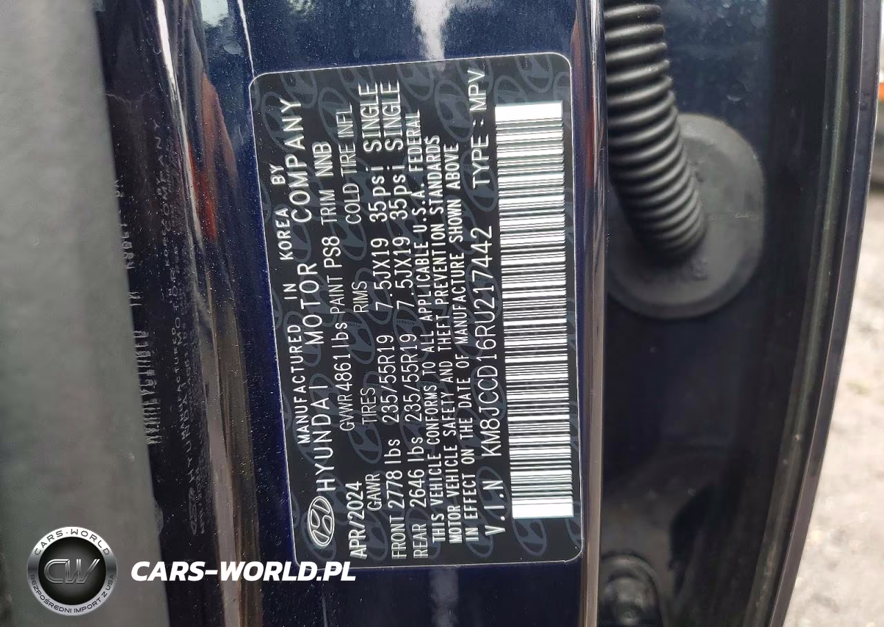 2024 Hyundai Tucson Sel Convenience VIN:KM8JCCD16RU217442 - 14