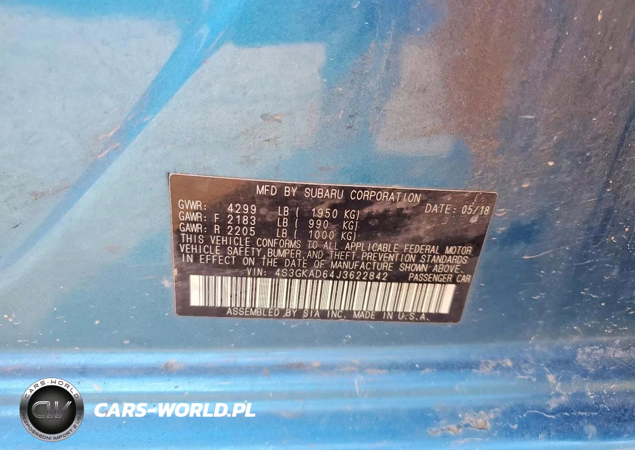 2018 Subaru Impreza Premium Plus VIN:4S3GKAD64J3622842 - 12