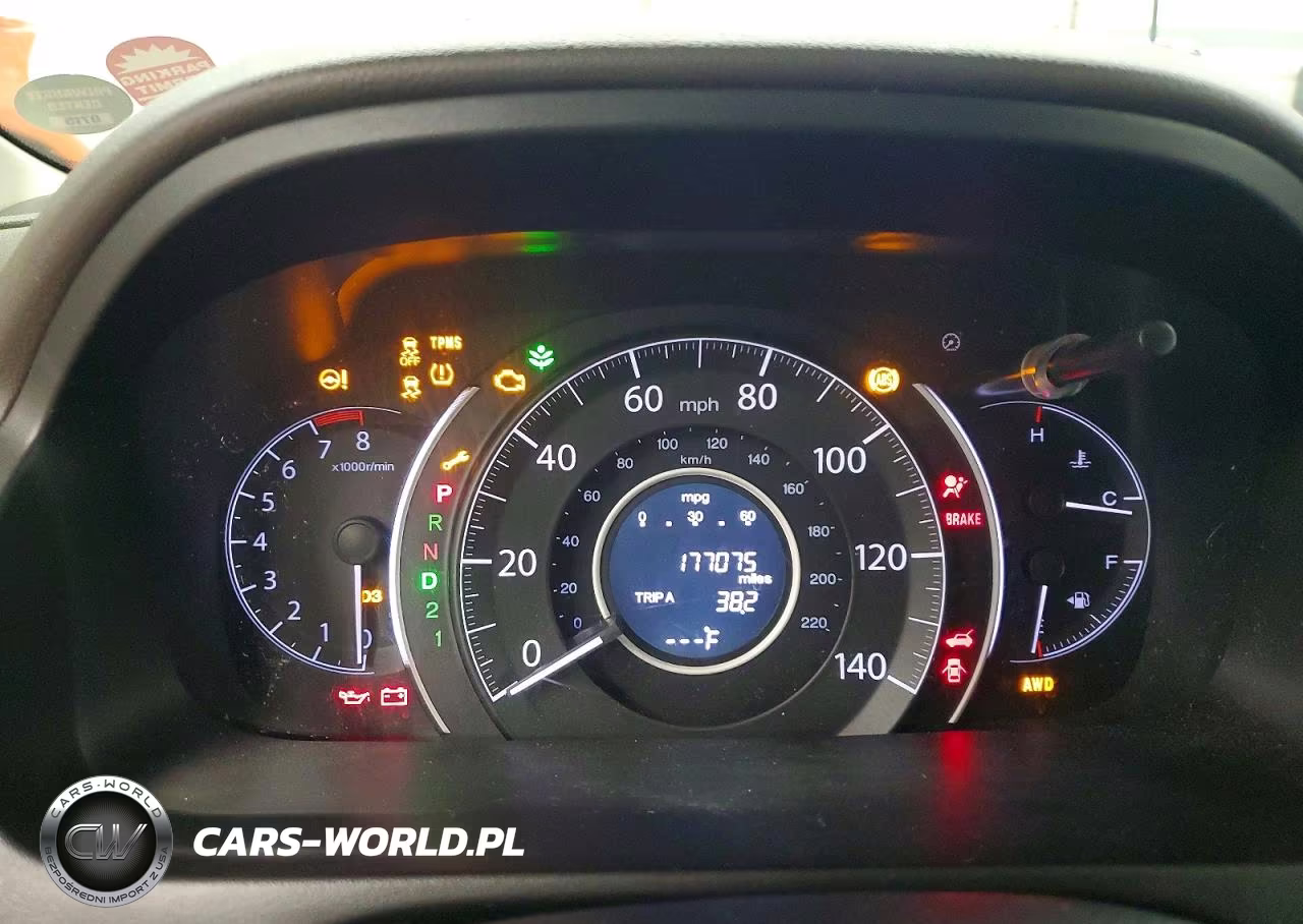 2012 Honda Cr-V Exl VIN:5J6RM4H72CL046706 - 9
