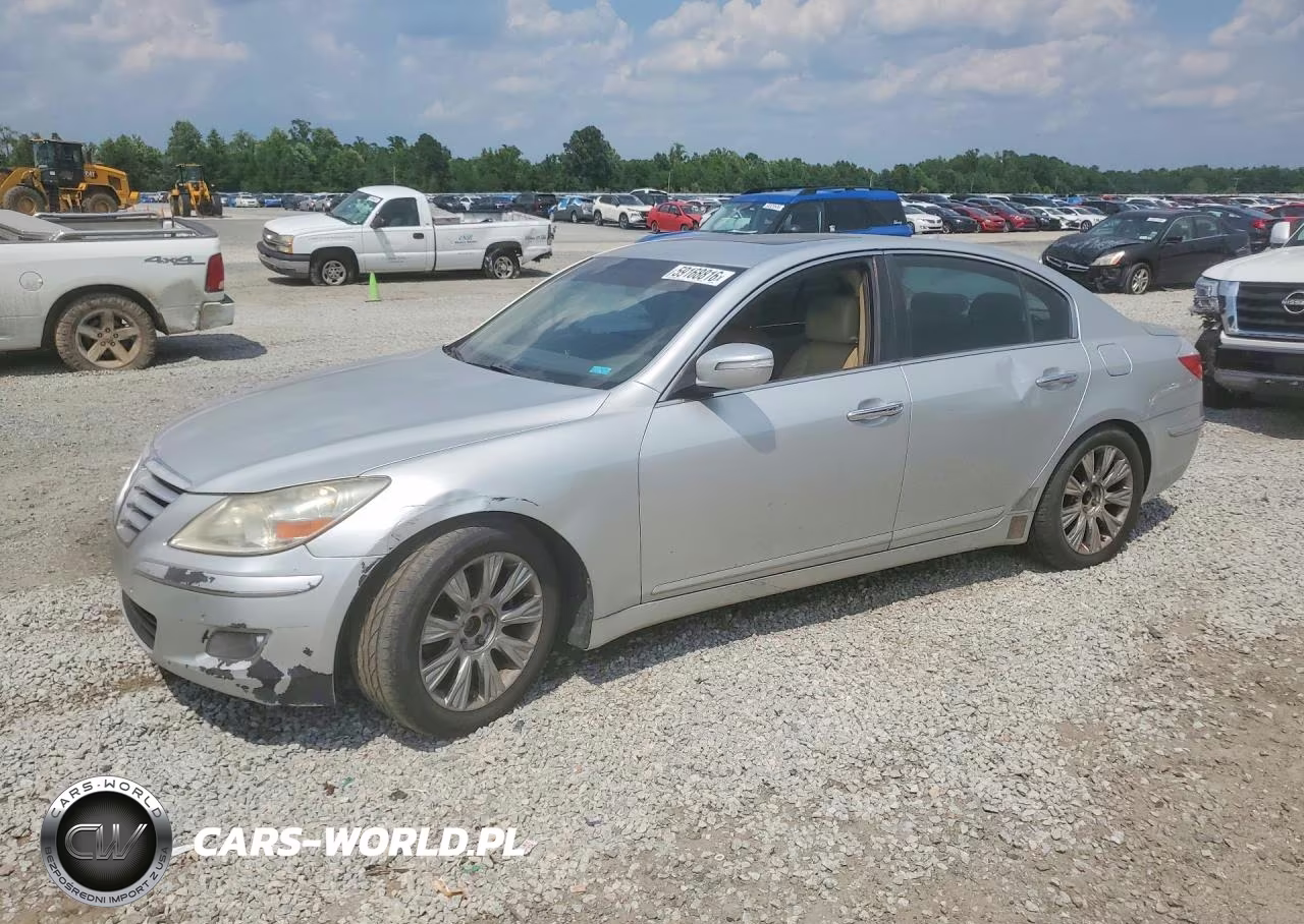 2009 Hyundai Genesis 3.8L VIN:KMHGC46E69U036423 - 1