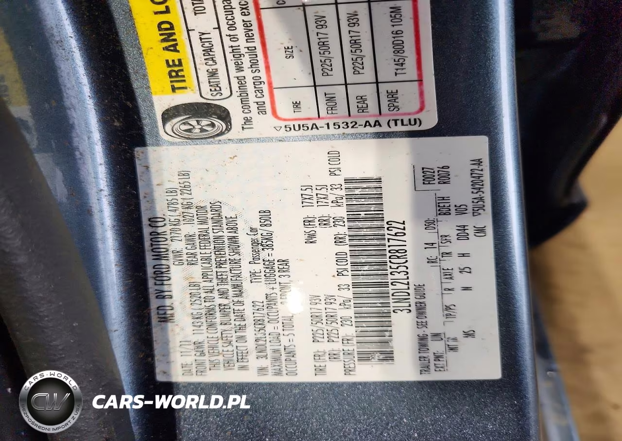 2012 Lincoln Mkz Hybrid VIN:3LNDL2L35CR817622 - 12