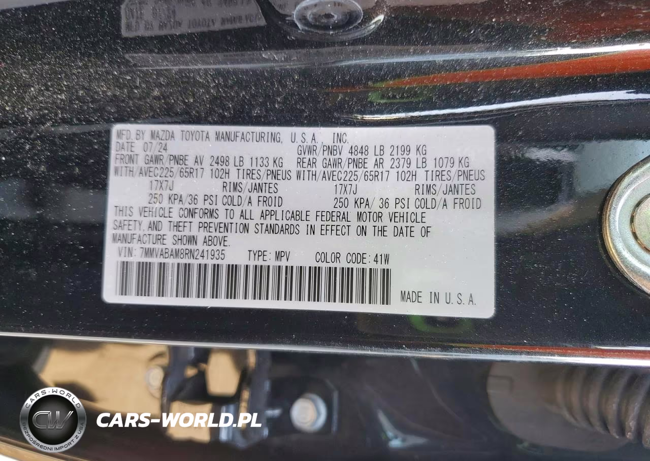 2024 Mazda Cx-50 Select VIN:7MMVABAM8RN241935 - 13