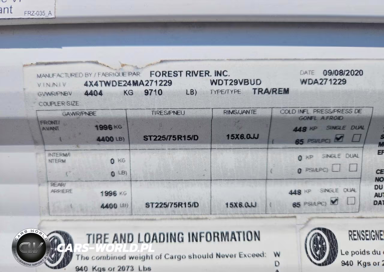 2021 Forest River Wildwood 181Rt VIN:4X4TWDE24MA271229 - 10
