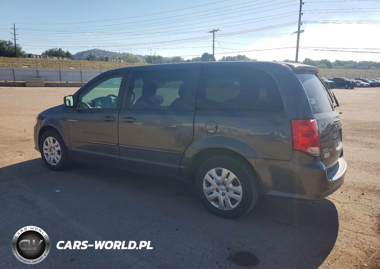 2016 Dodge Grand Caravan Se VIN:2C4RDGBG1GR262740 - 2