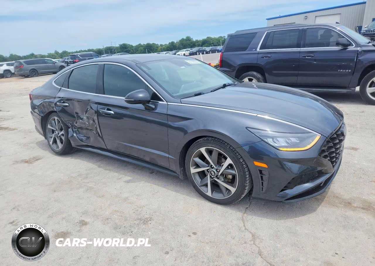 2021 Hyundai Sonata Sel Plus VIN:5NPEJ4J27MH067844 - 4